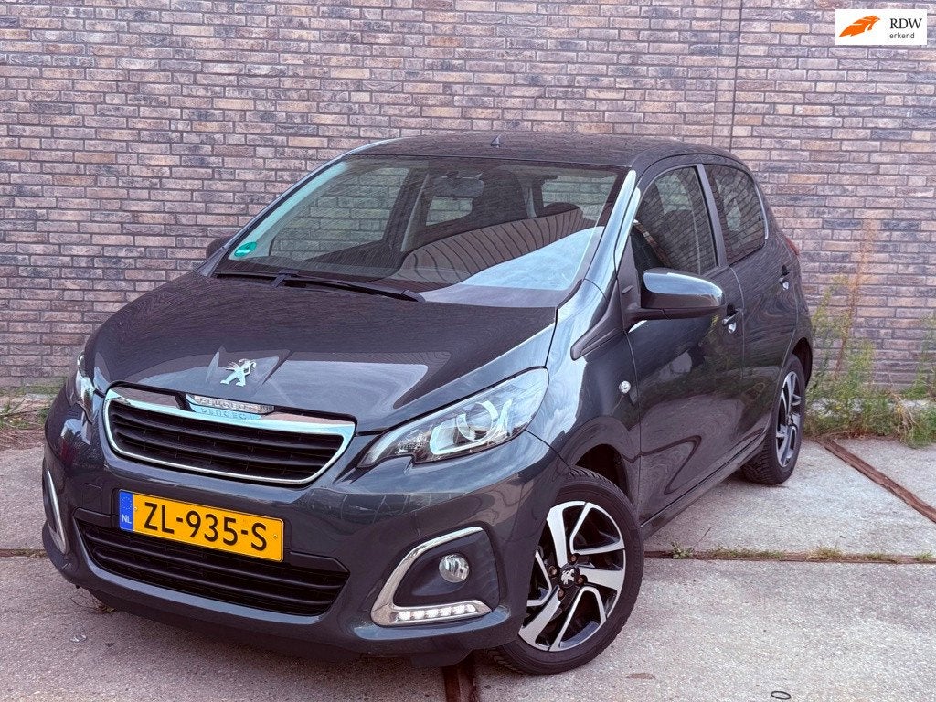 Peugeot 108 1.0 e-VTi Allure Carplay Cruise control, Auto's, Voorwielaandrijving, Gebruikt, Euro 6, 4 stoelen