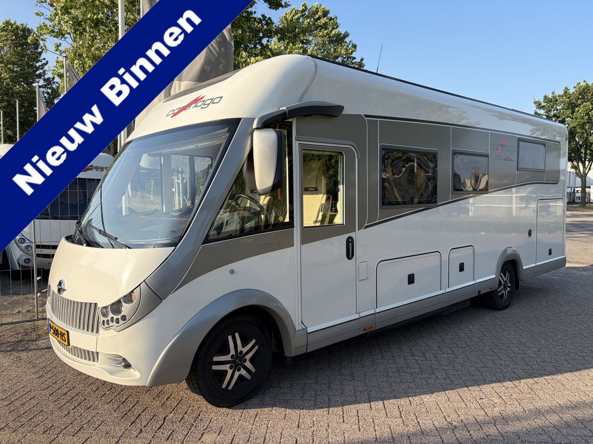 Carthago CHIC E-LINE I 51 QB Queensbed Hefbed Levelsysteem a, Caravans en Kamperen, Galliersweg 39
5349AT  OSS, NL, 7 tot 8 meter