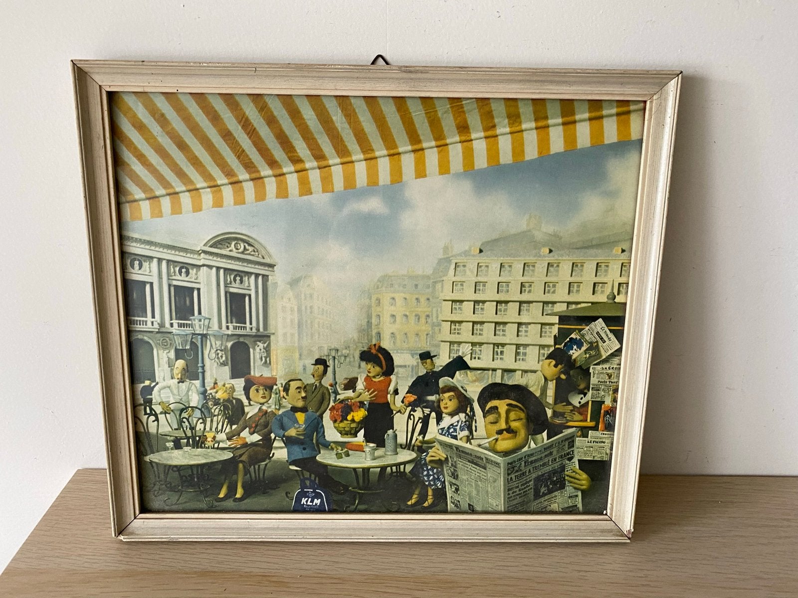 Vintage lijst, Ophalen of Verzenden, Zo goed als nieuw