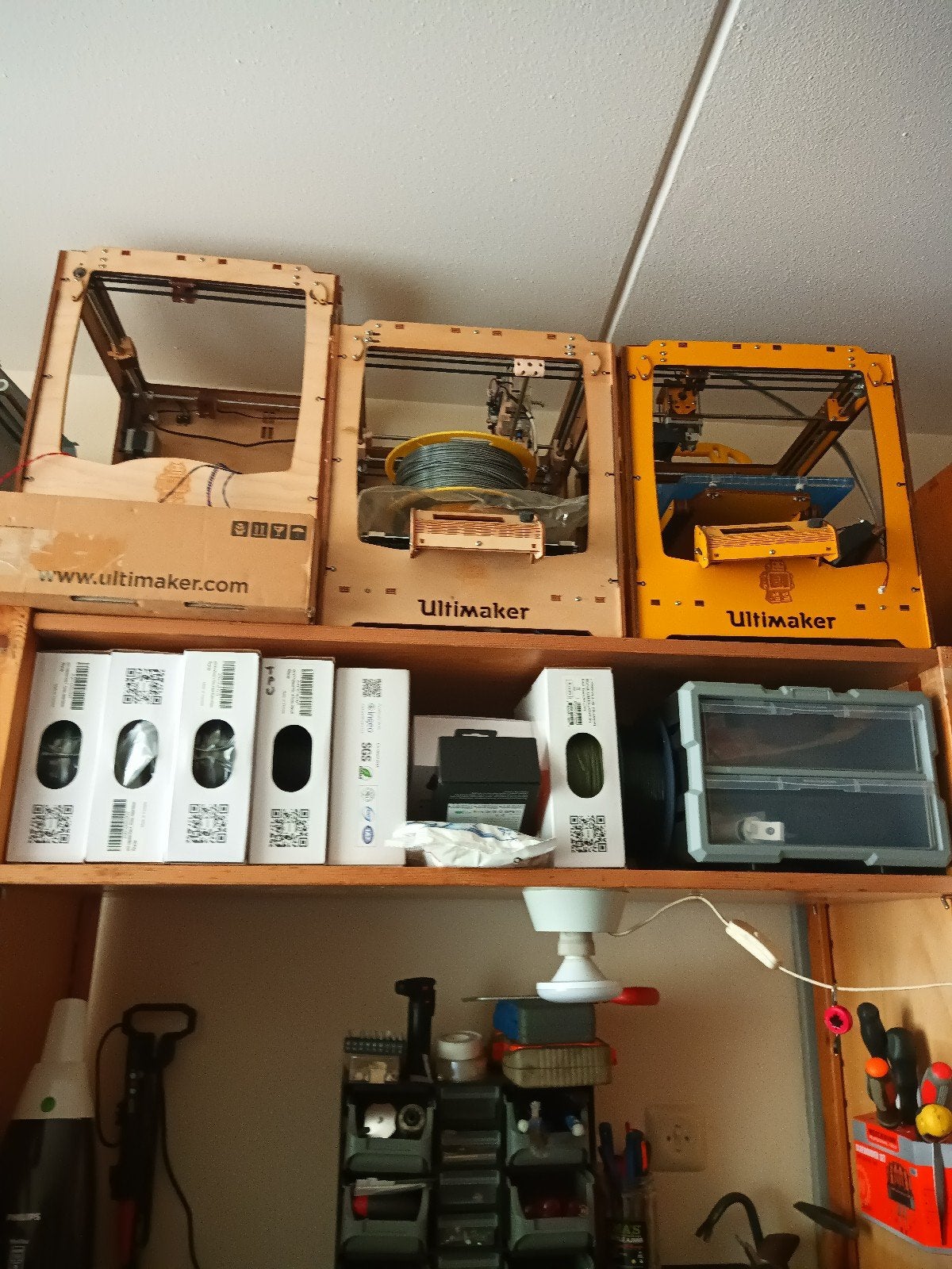 3 ultimaker Origineel plus veel accessoires, Ophalen