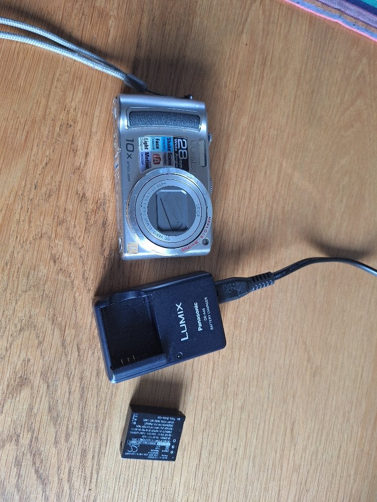 Panasonic Lumix compact camera TMC TZ5, Beeldstabilisatie, Gebruikt, Panasonic, Accu