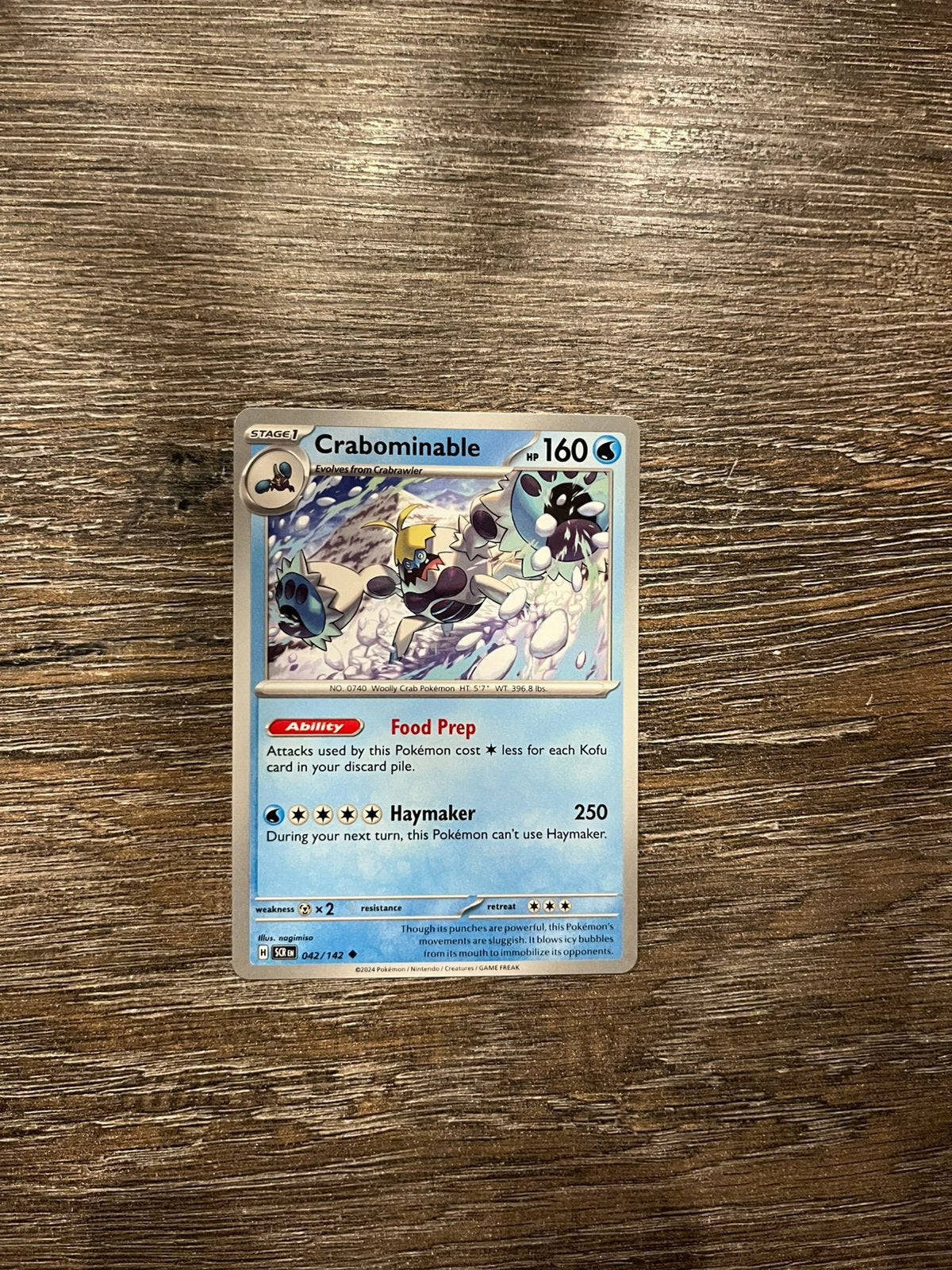 Crabominable SCR 042/142, Ophalen of Verzenden, Zo goed als nieuw
