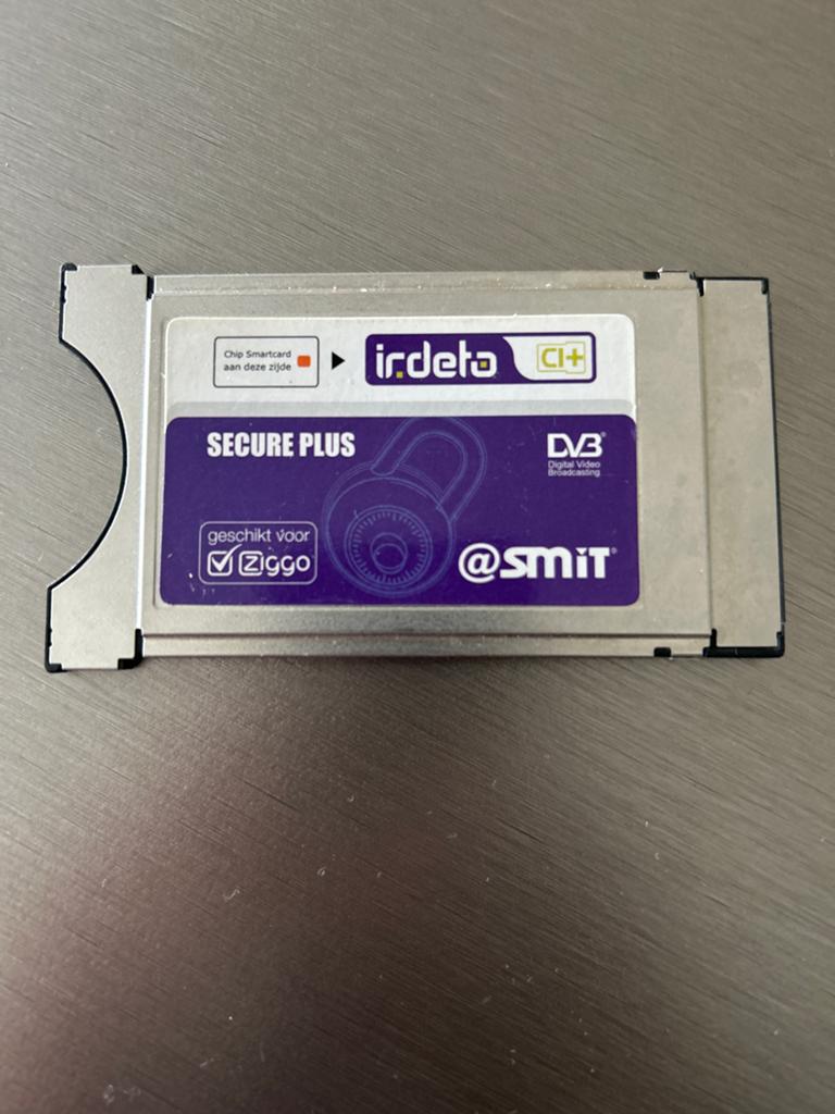 Irdeto CI+ Module Secure Plus voor Ziggo, Ophalen of Verzenden, Gebruikt, Decoder