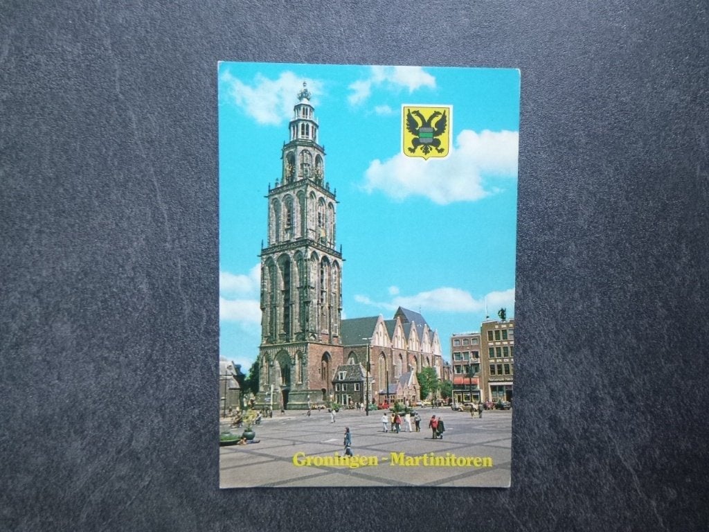 Groningen, Martinitoren, Verzamelen, Ansichtkaarten | Nederland, Verzenden, 1980 tot heden, Gelopen, Groningen