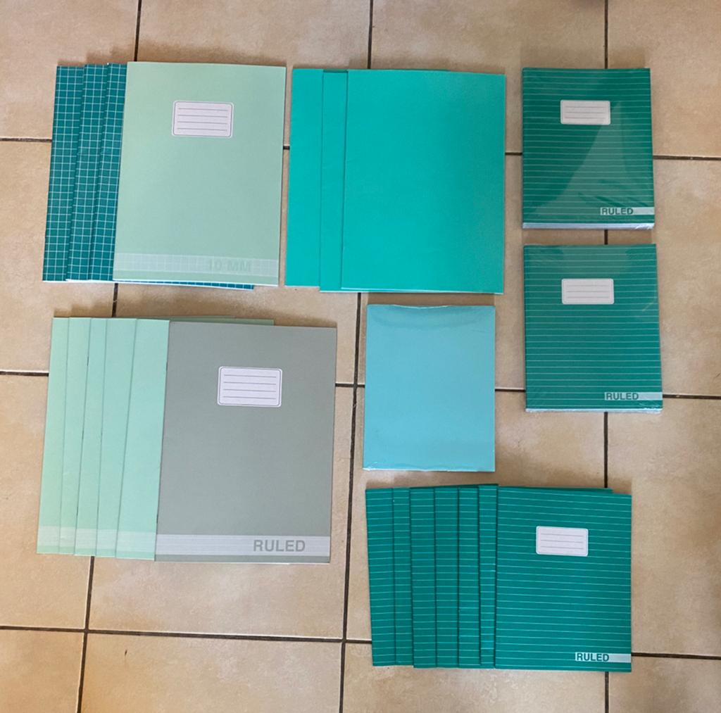 nieuwe schriften 24 stuks a4 a5 lijntjes ruled ruitjes, Ophalen of Verzenden, Nieuw