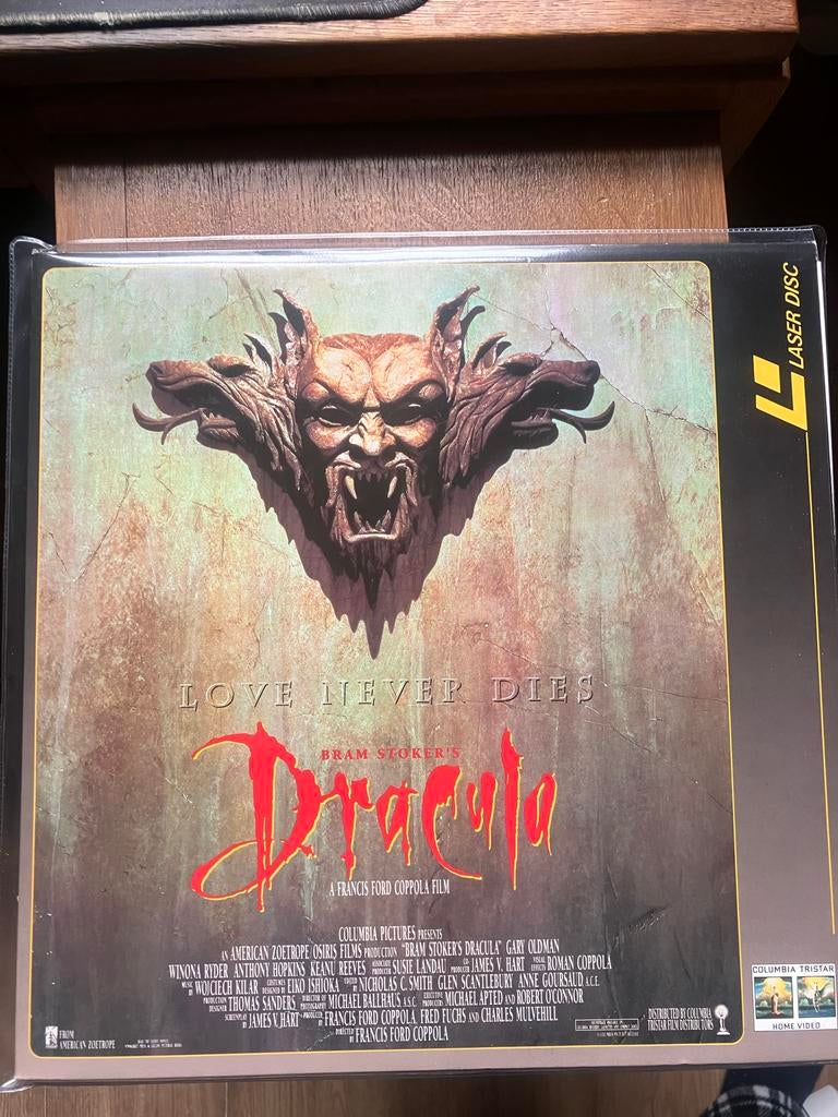 Laserdisc Bram Stoker’s Dracula - Dubbel Disc, Vanaf 16 jaar, Ophalen of Verzenden, Gebruikt