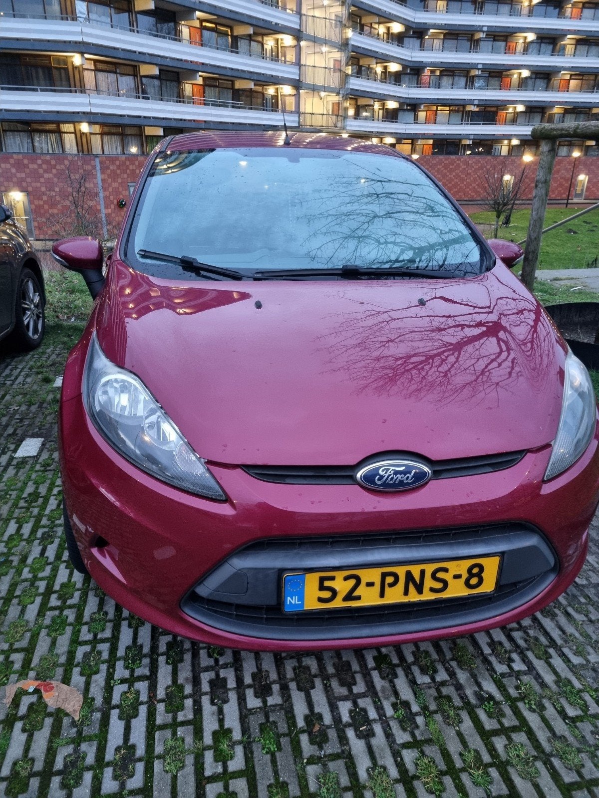 Ford Fiësta 1.25 44KW 5DR 2011 Rood, Auto's, Voorwielaandrijving, 40 €/maand, 1242 cc, 4 cilinders