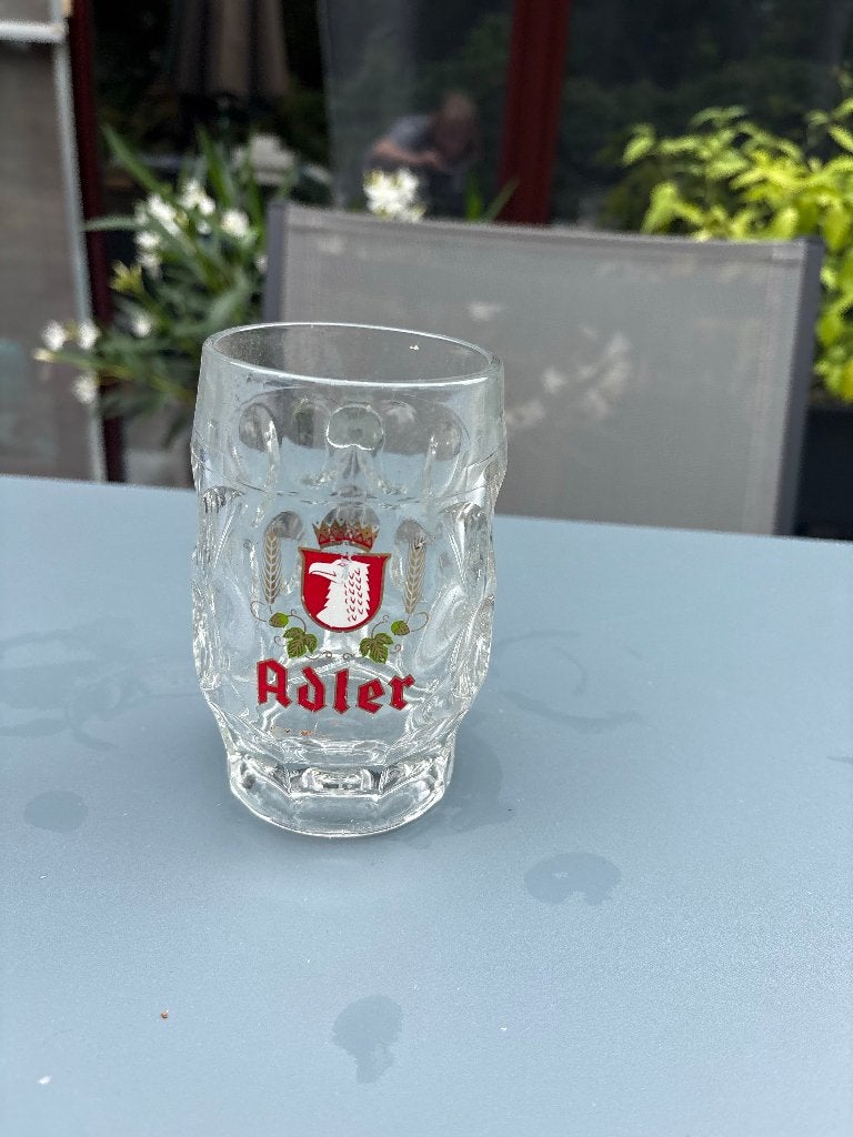 Adler bierbeugel, Ophalen of Verzenden, Zo goed als nieuw, Glas of Glazen, Overige merken