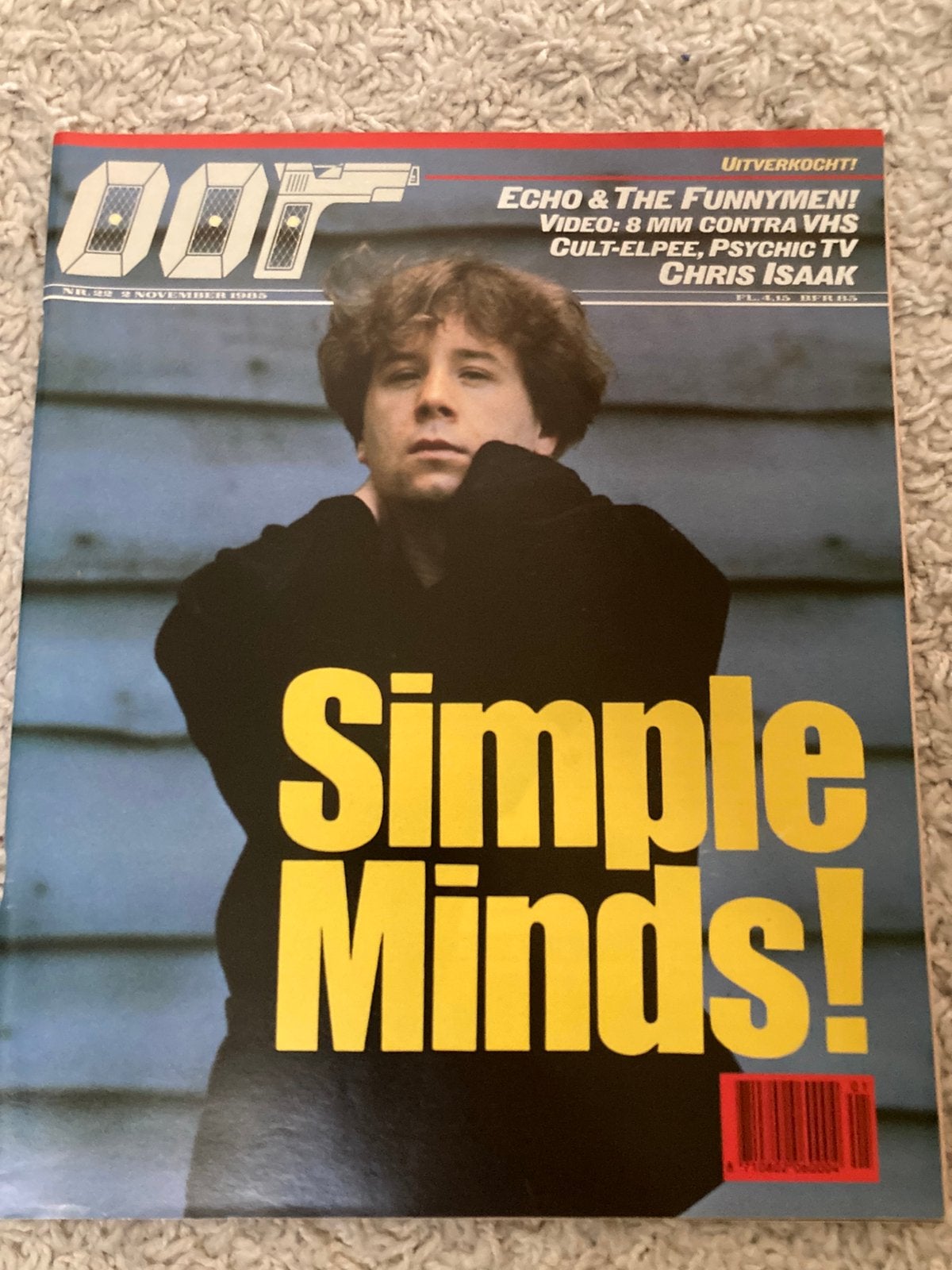 OOR 1985 Simple Minds CHRIS ISAAK Ruben Blades BOB GELDOF, Ophalen of Verzenden, Zo goed als nieuw, Muziek, Film of Tv