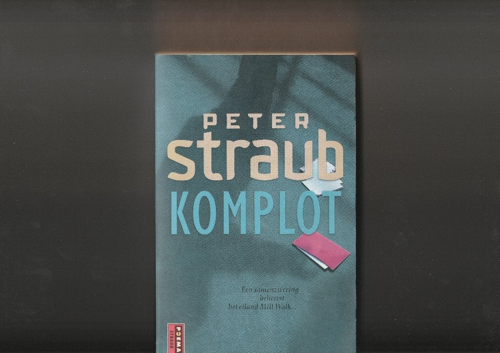 Komplot peter straub 479 blz., Ophalen of Verzenden