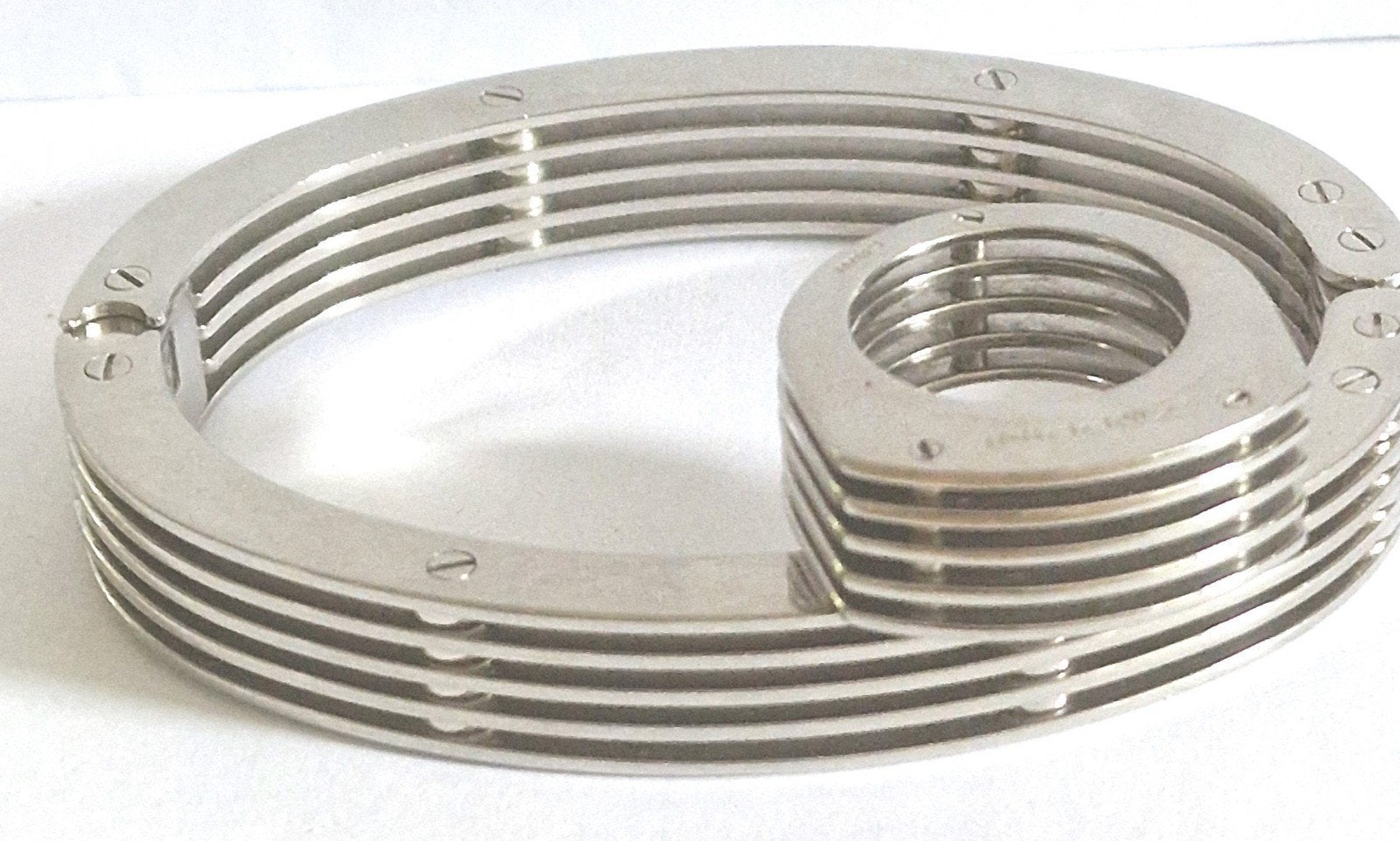 ZOPPINI armband met ring., Sieraden, Tassen en Uiterlijk, Ophalen of Verzenden, Zo goed als nieuw, Zilver