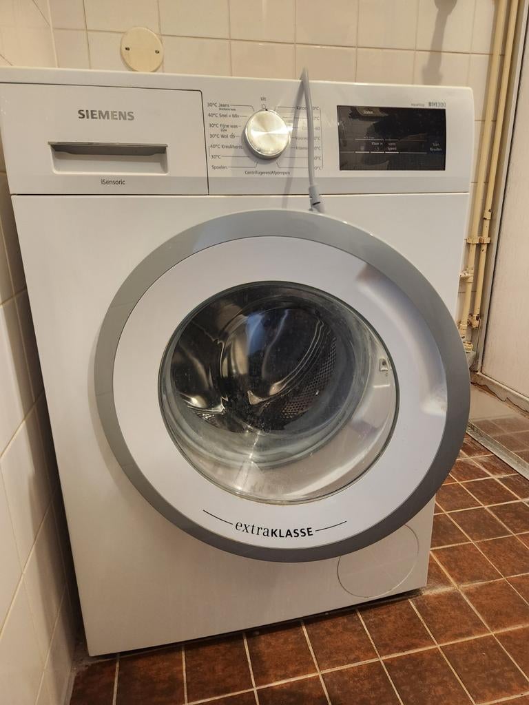Siemens WM14N095NL Voorlader Wasmachine - Extraklasse, Witgoed en Apparatuur, Wasmachines, Ophalen, 1200 tot 1600 toeren, Gebruikt