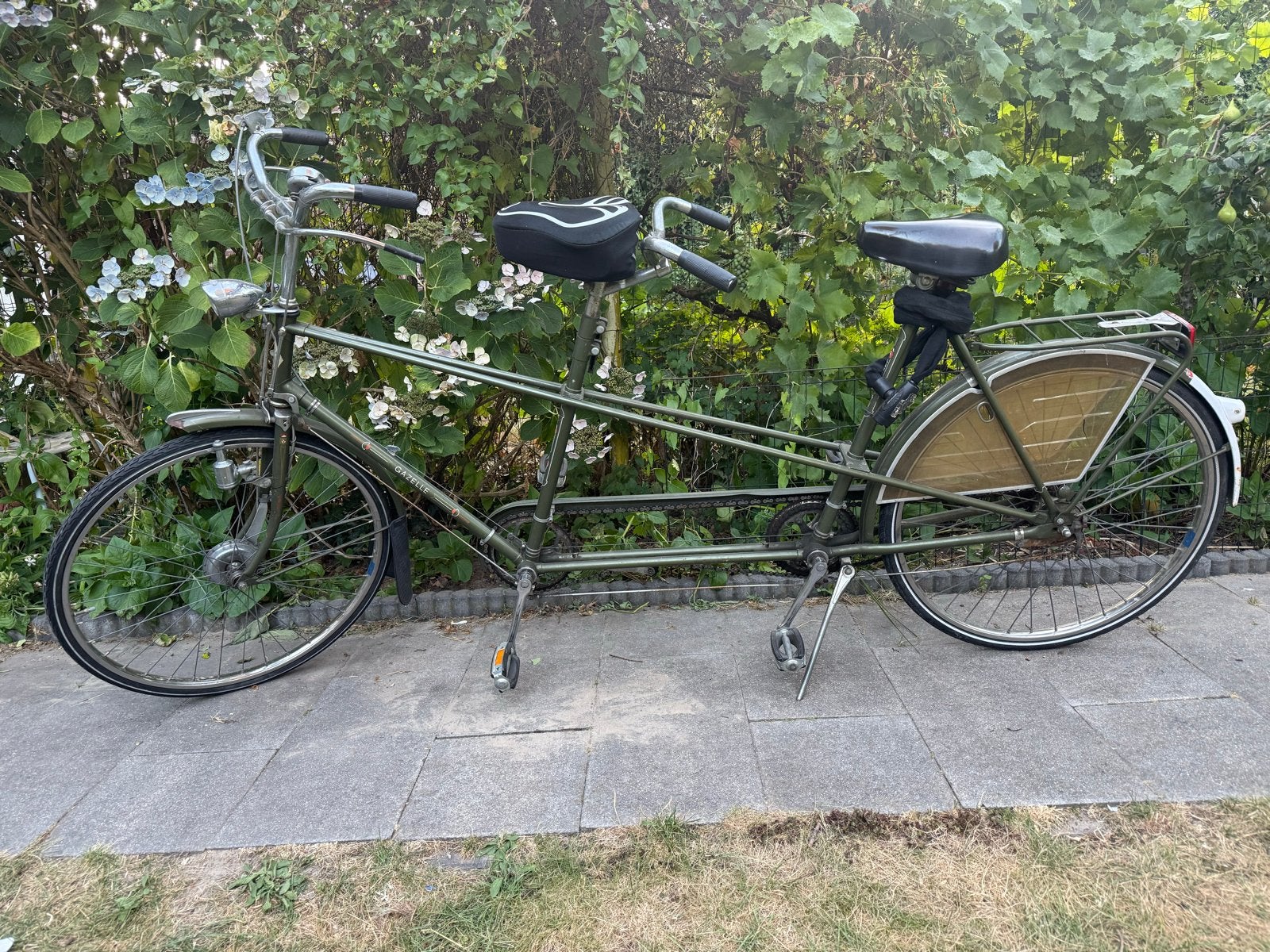 Gazelle Tandemfiets - Klassiek en Comfortabel, Fietsen en Brommers, Fietsen | Tandems, Ophalen, Minder dan 10 versnellingen, Gebruikt