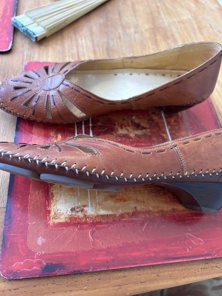 Spaanse schoenen Piкolinos, echt leer,  maat 41, Schoenen met lage hakken, Bruin, Nieuw, Ophalen of Verzenden