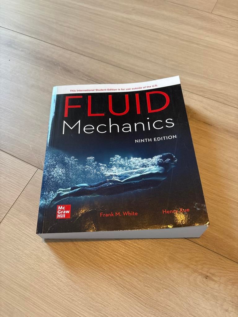 Fluid Mechanics - Frank M. White - Zo goed als nieuw, Ophalen of Verzenden, Beta, Zo goed als nieuw, WO