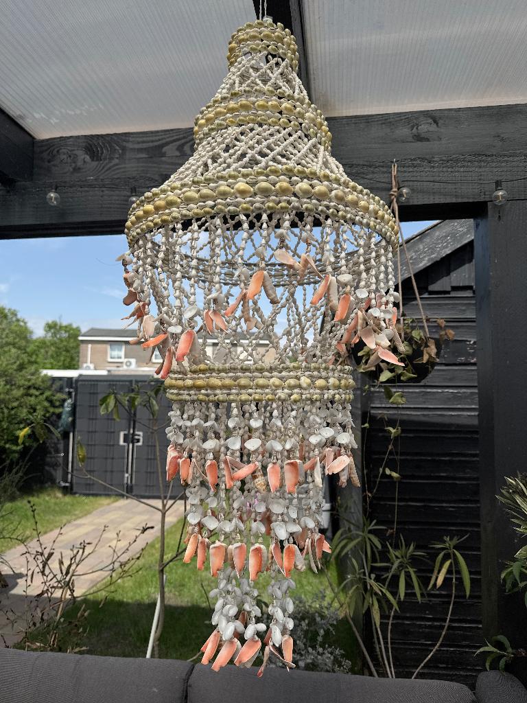 Schelpen Kroonluchter, Ophalen of Verzenden, Overige materialen