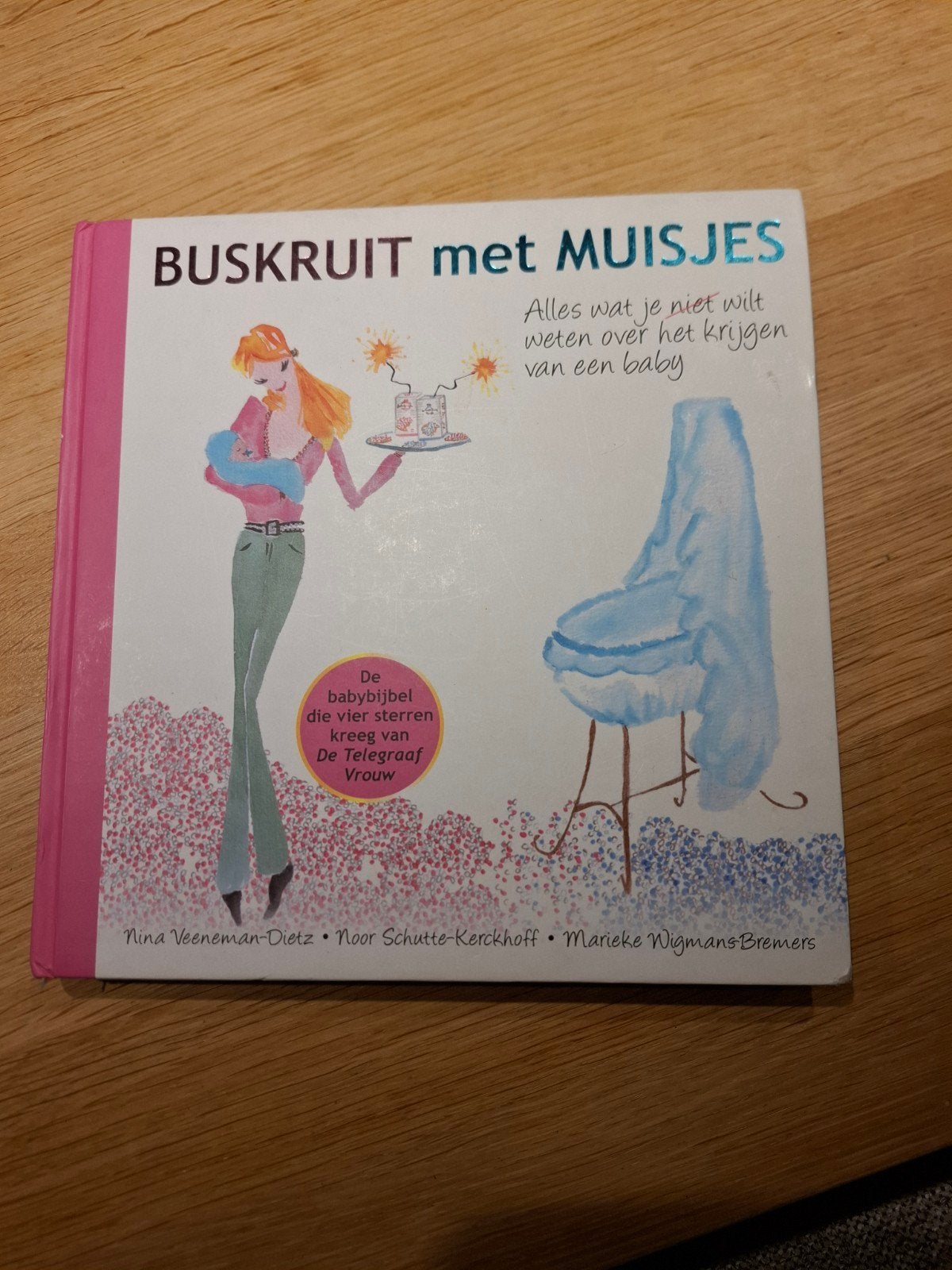 Buskruit met muisjes, Ophalen of Verzenden, Gelezen, Zwangerschap en Bevalling, Veeneman-Dietz, Schutte-Kerckhoff, Wigmans Bremers