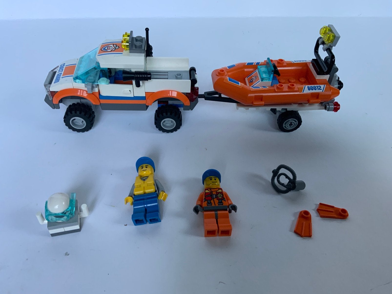 Lego City 60012 4x4 Diving Boat, City, Lego, Ophalen of Verzenden, Zo goed als nieuw