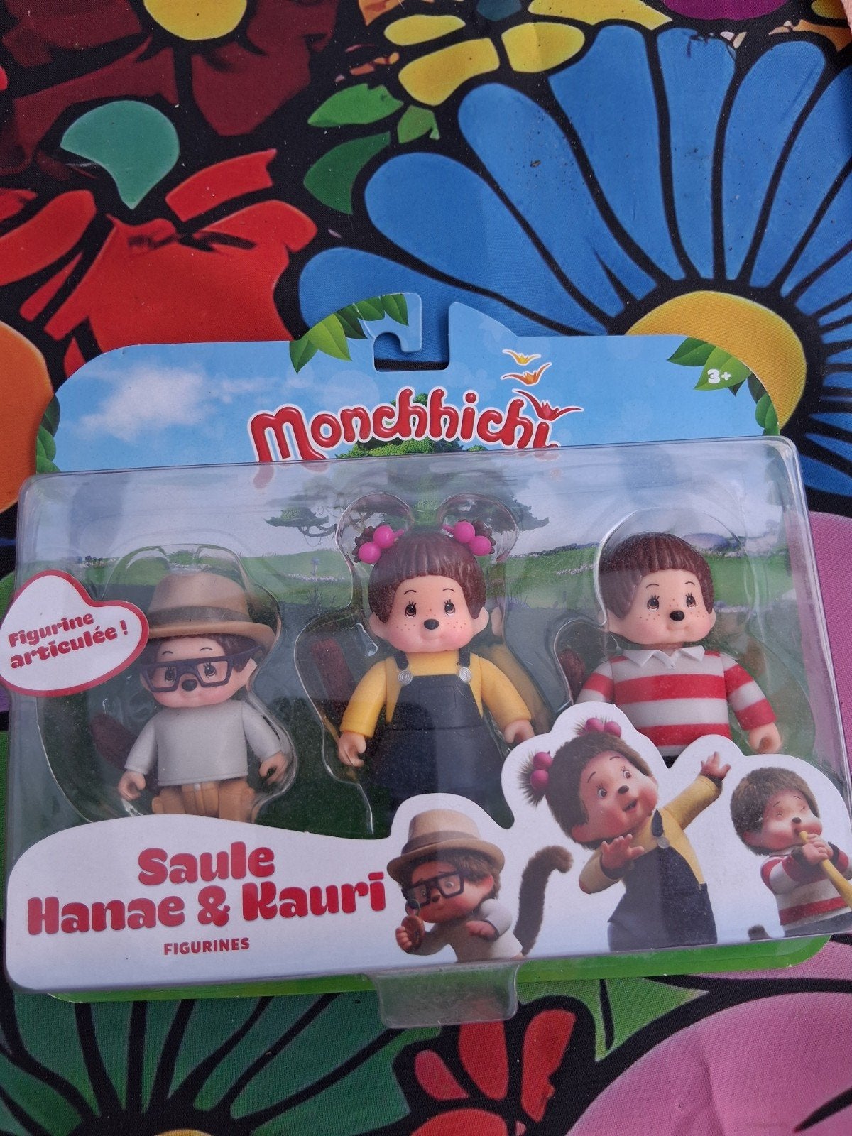 Monchhichi Figurenset: Saule, Hanae & Kauri (Nieuw), Ophalen of Verzenden, Nieuw