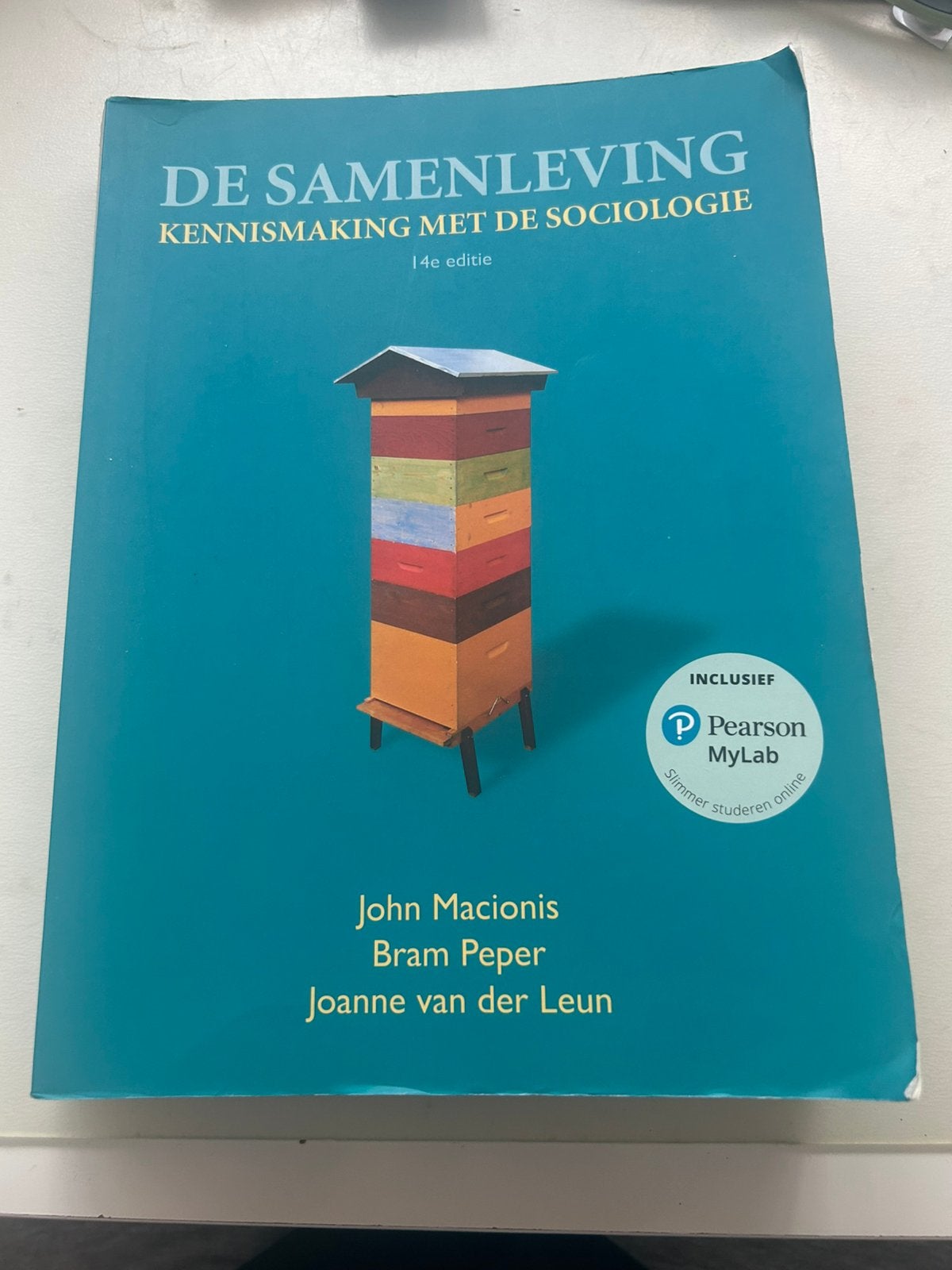 De Samenleving: Kennismaking Met De Sociologie, Joanne van der Leur; John Macionis; Bram Peper, Ophalen of Verzenden, Zo goed als nieuw