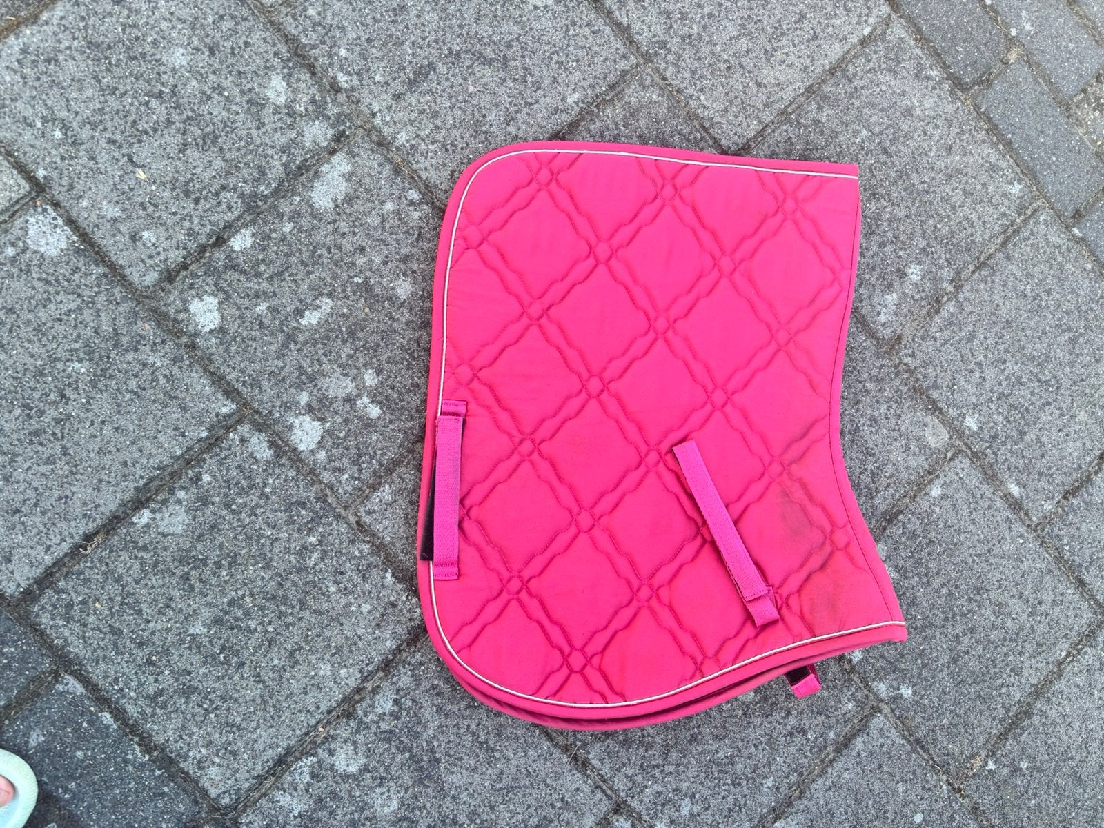 Mooi roze dekje full, Dieren en Toebehoren, Paarden en Pony's | Dekens en Dekjes, Full (L), 0 g, Ophalen of Verzenden, Zo goed als nieuw