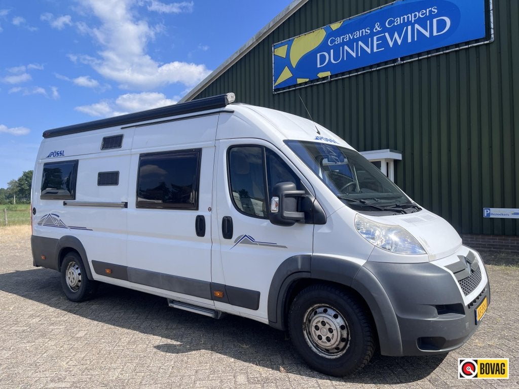 Pössl Roadcruiser 640, Caravans en Kamperen, Campers, Ringverwarming, Fiat, Pössl, 6 tot 7 meter