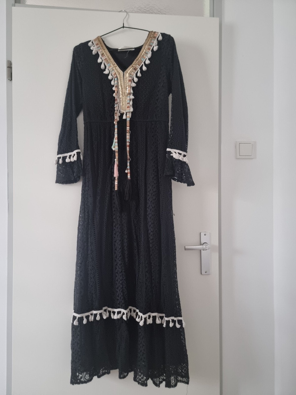 Jurk, Kleding | Dames, Galajurk, Zwart, Ophalen of Verzenden, Zo goed als nieuw