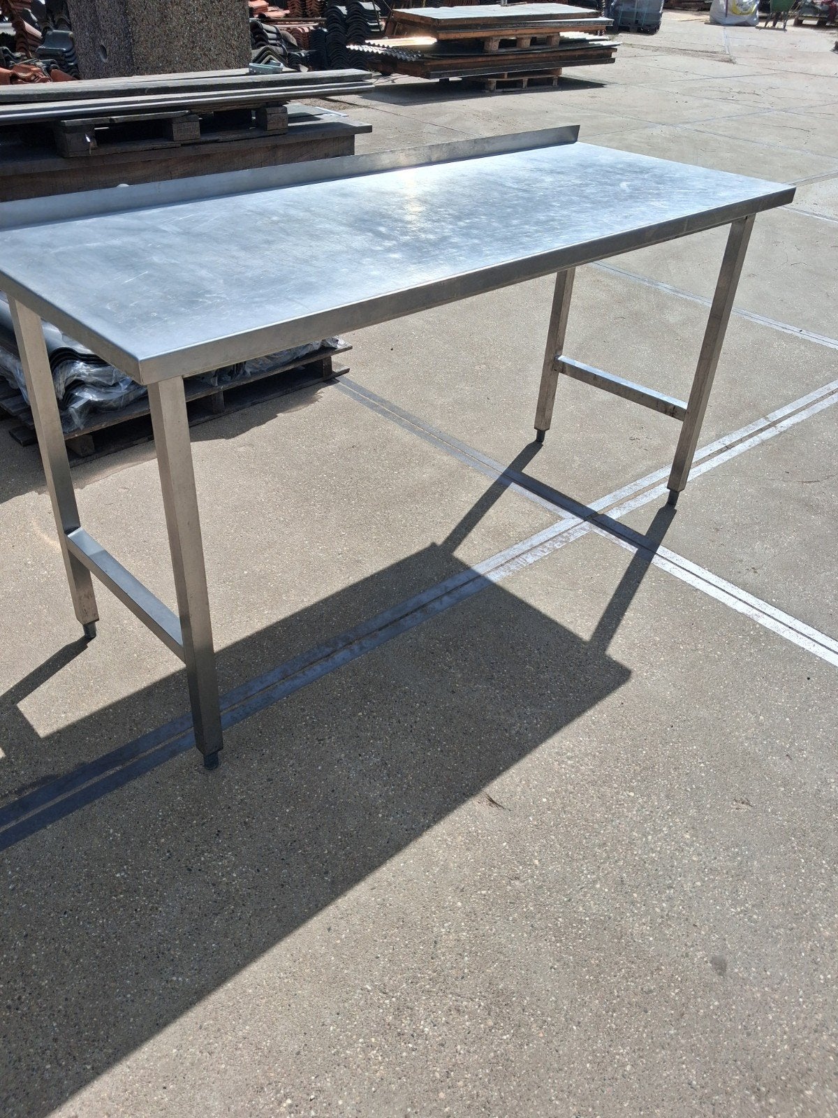 rvs keuken / snijtafel, Doe-het-zelf en Verbouw, Werkbanken, Ophalen of Verzenden