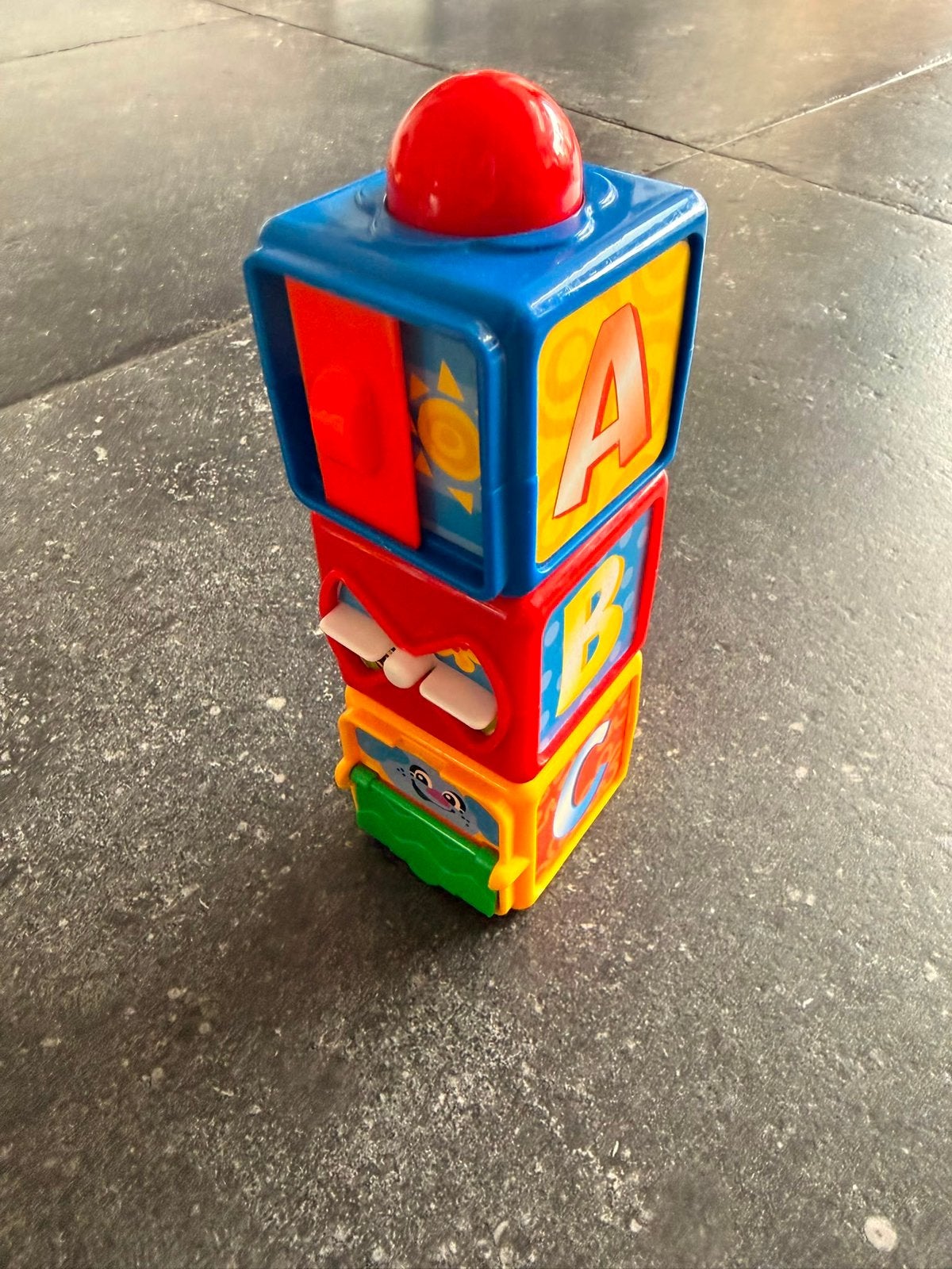 Fisher price baby stapelblokken, Ophalen, Gebruikt