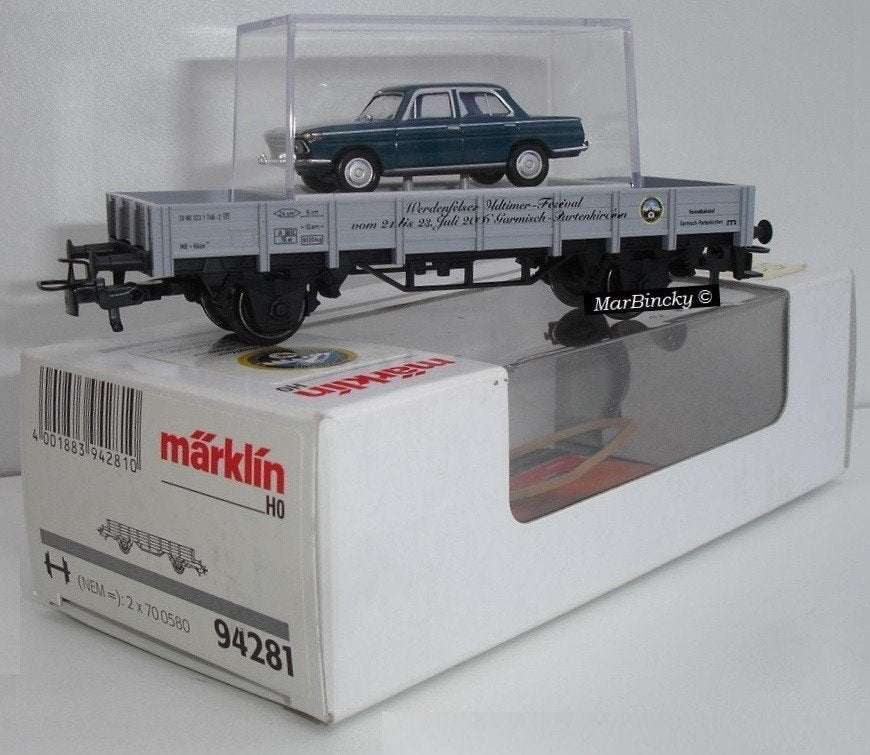 Märklin 4423 Oldtimer Festival 2006 Bakwgn Brekina BMW 1800!, Wisselstroom, Ophalen of Verzenden, Märklin, Nieuw