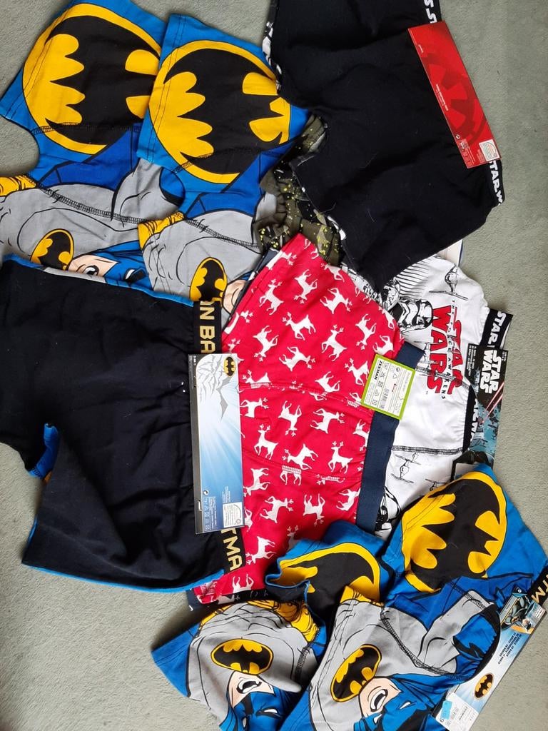 11 nieuwe boxershorts jongens maat 158/ 164, Ophalen of Verzenden, Nieuw, Jongen, Zwembroek