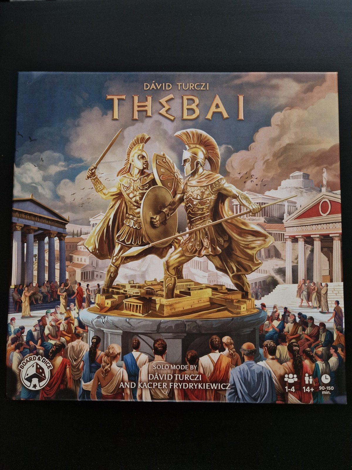 Thebai bordspel, Ophalen