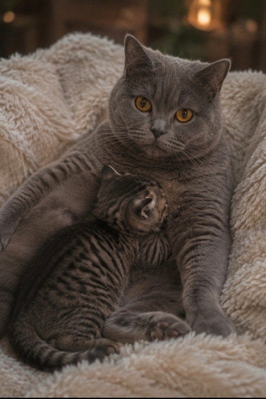 Britse korthaar kitten super lief tabby grijs bruin wit, Poes, Met stamboom, 0 tot 2 jaar