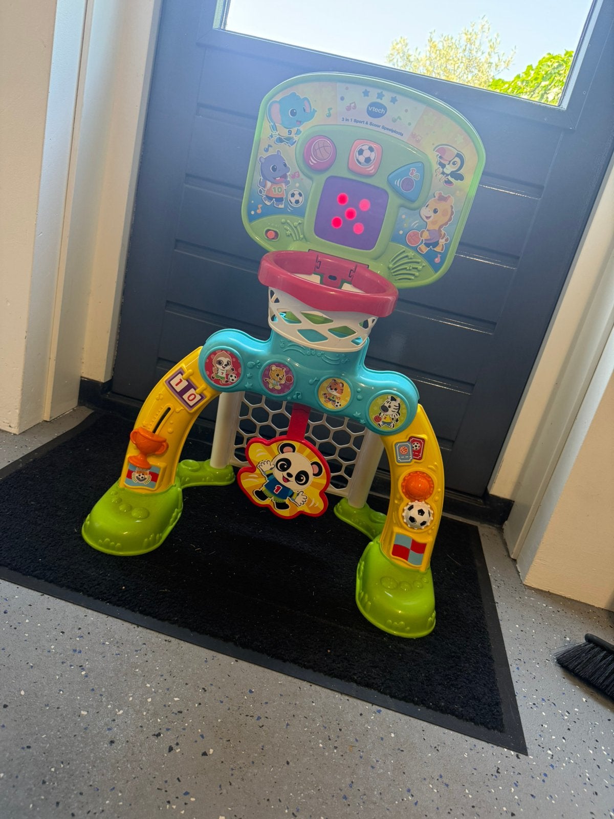 Vtech 3-1 sport en scoor, Kinderen en Baby's, Speelgoed | Speeltafels, Ophalen, Zo goed als nieuw