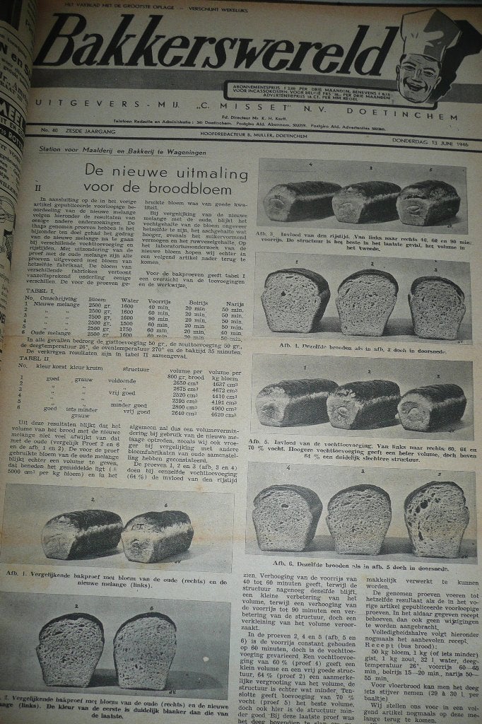 8 x JAARGANG GEBONDEN BAKKERSWERELD bakkers, Ophalen of Verzenden, Gelezen, Eten en Koken