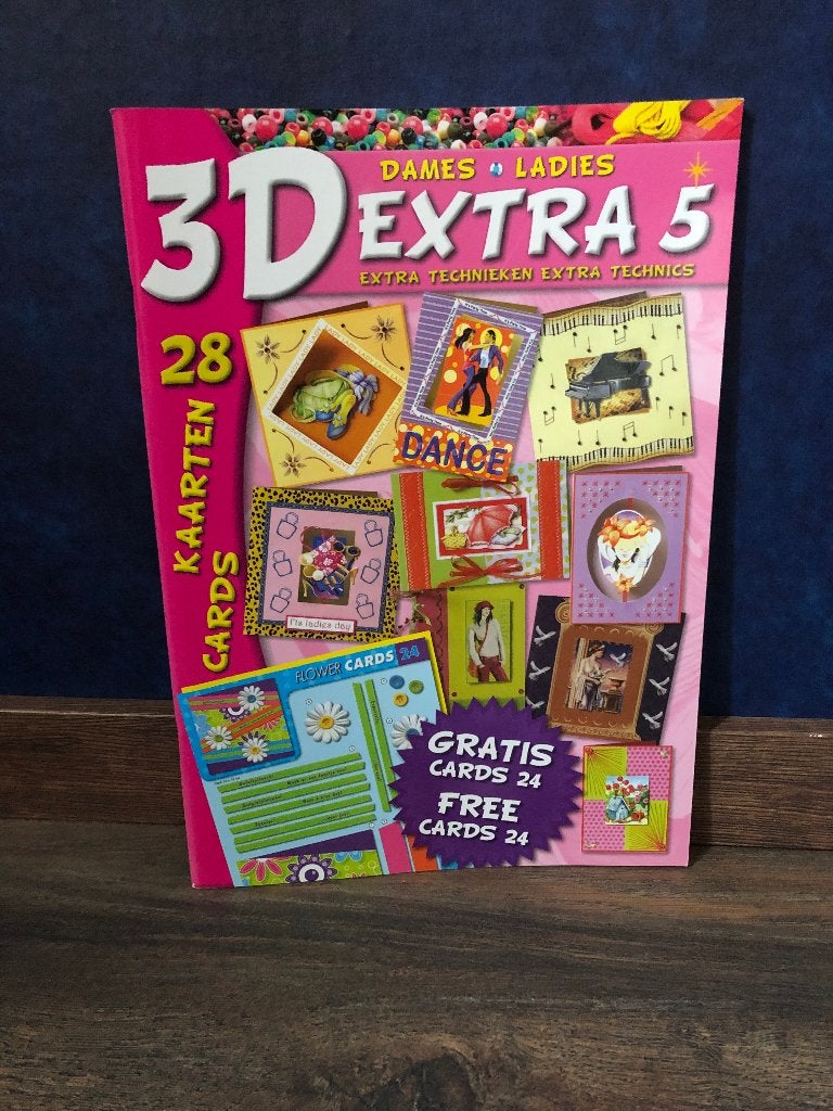 3D extra 5 | nummer 28 | Dames, Ophalen of Verzenden, Zo goed als nieuw, Man of Vrouw, Knipvel