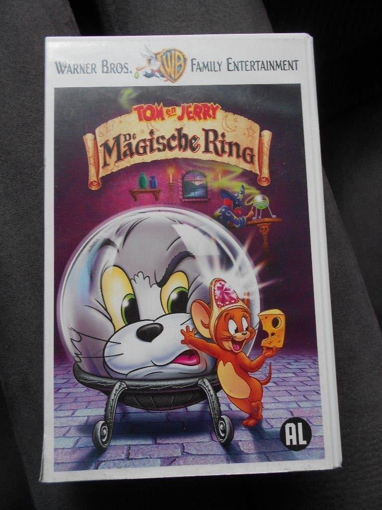VHS video TOM en JERRY de Magische Ring, Ophalen, Gebruikt, Alle leeftijden, Overige typen