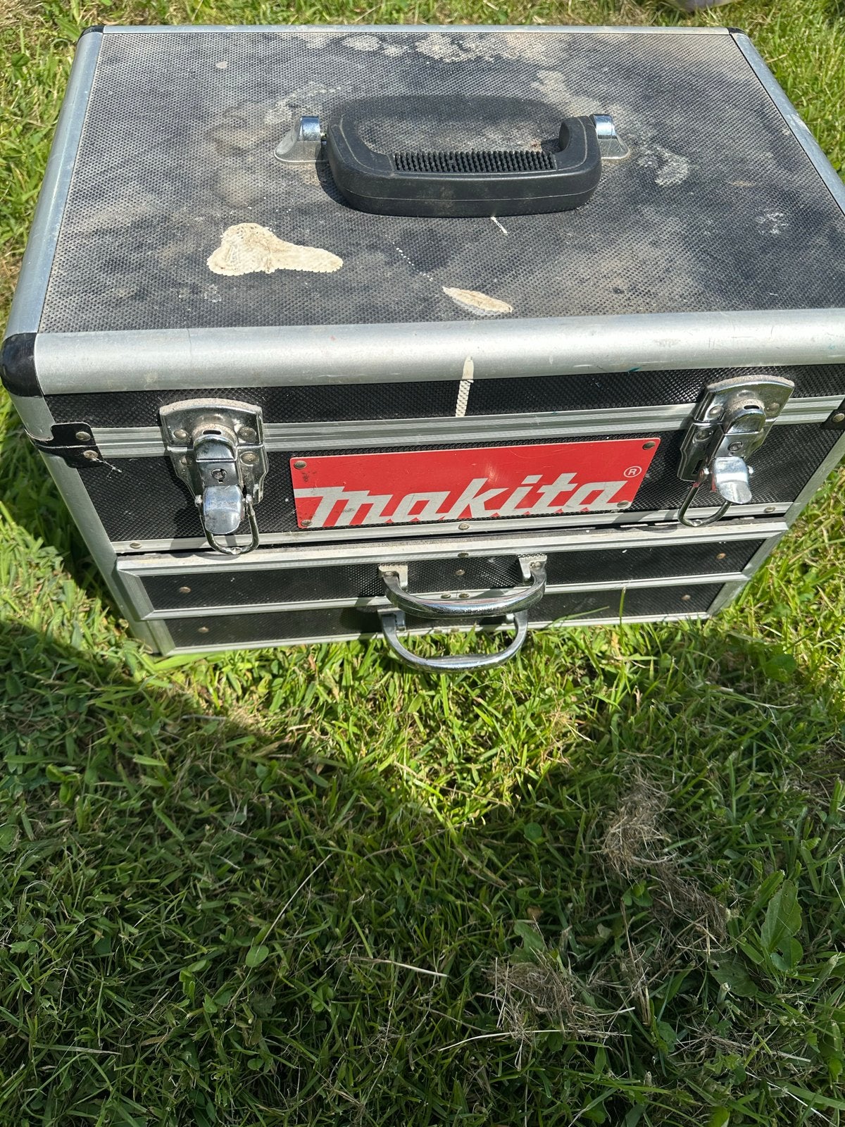 Makita Boormachine Gereedschapskoffer met Accessoires, Gebruikt, Variabele snelheid, Ophalen of Verzenden, Boor- en Schroefmachine