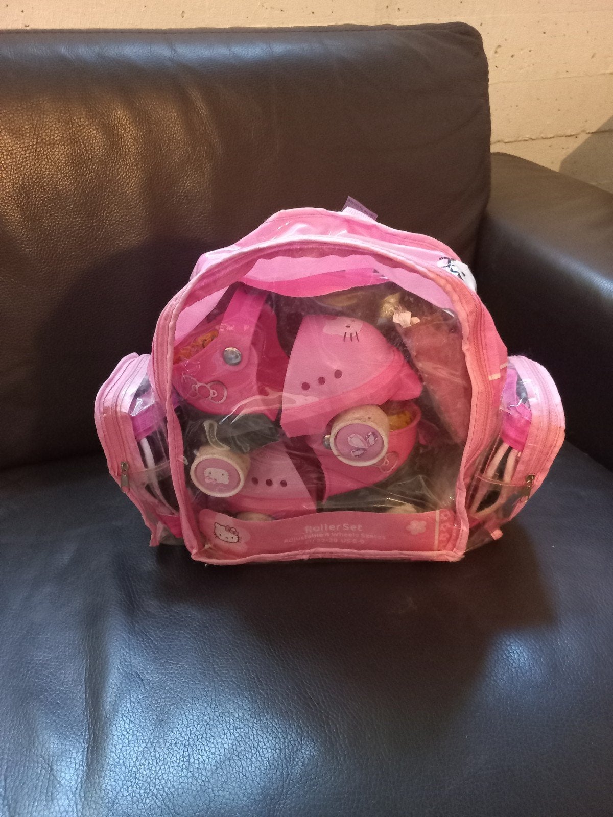 Hello Kitty verstelbare rolschaatsen set voor kinderen, Ophalen of Verzenden, Verstelbaar, Gebruikt, Kinderen