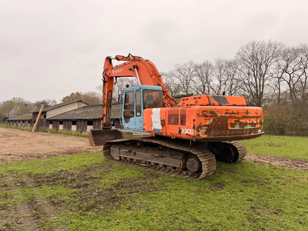 Hitachi EX300-3 (bj 1995), Zakelijke goederen, Machines en Bouw | Kranen en Graafmachines, Jansen Machines, Albert@jansen-machines.com