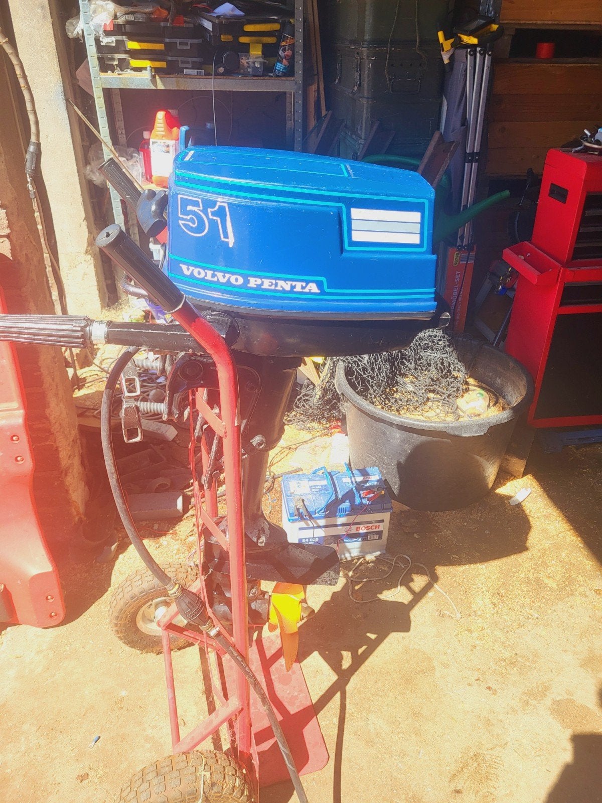 Volvo Penta 5.1 PK, Ophalen, Gebruikt, Motor en Techniek, Zeilboot of Motorboot