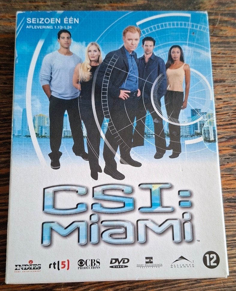 CSI: Miami - Seizoen 1 Afl 1.13-1.24, Cd's en Dvd's, Dvd's | Tv en Series, Engels, Seizoen 1, Nederlands, Ophalen of Verzenden