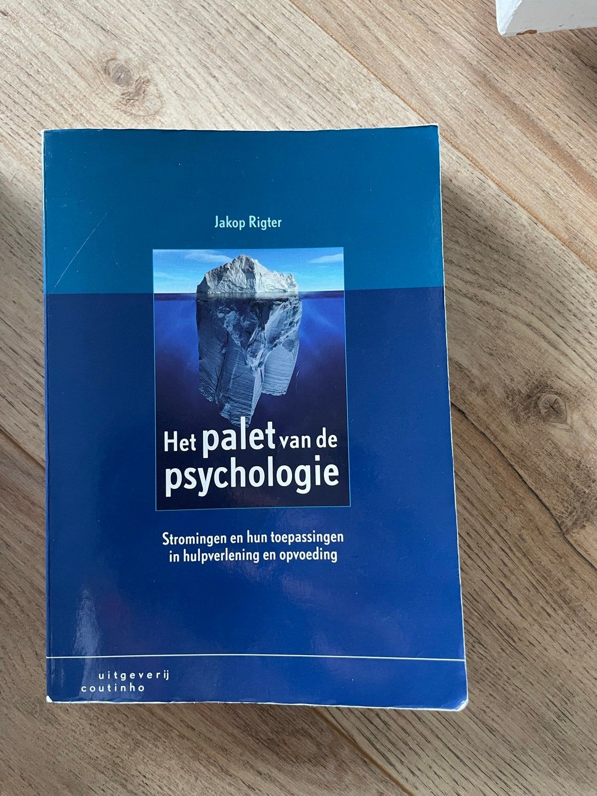 Het palet van de psychologie - Jakop Rigter, Boeken, Ophalen, Zo goed als nieuw, Overige onderwerpen