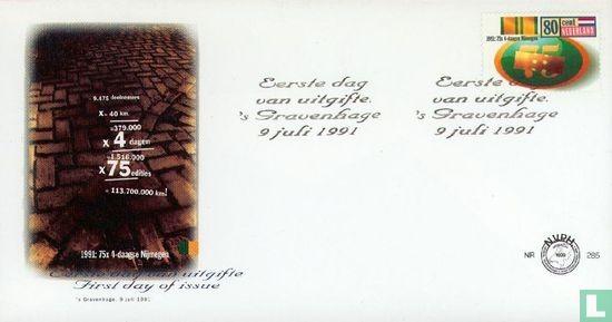 FDC E285 Vierdaagse van Nijmegen 1991 NL onbeschreven, Postzegels en Munten, Ophalen of Verzenden