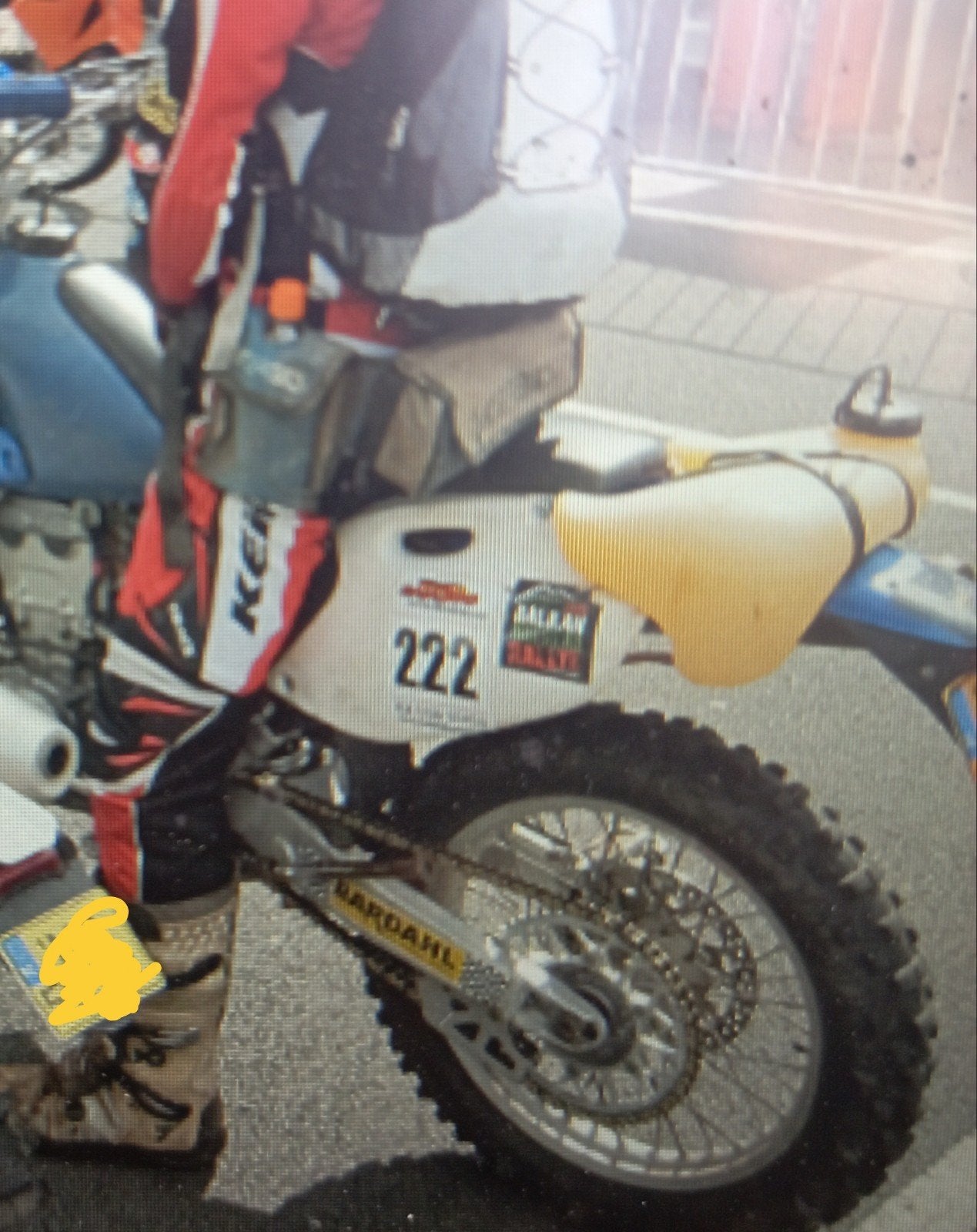NOMAD 4 liter tank, Motoren, Ophalen of Verzenden, Gebruikt