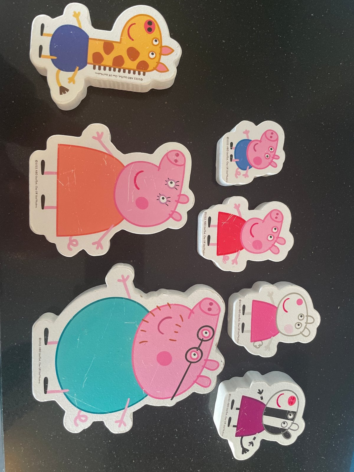 Peppa Pig houten figuren, Ophalen of Verzenden, Zo goed als nieuw, Jongen of Meisje