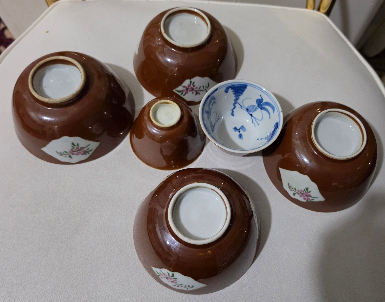 Set van 6 antieke Chinese kommen, Ophalen of Verzenden