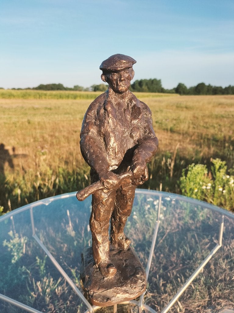 beeldje 'Ontwerp voor de veerman' - Hans Bayens, Ophalen of Verzenden, Europa, Beeld