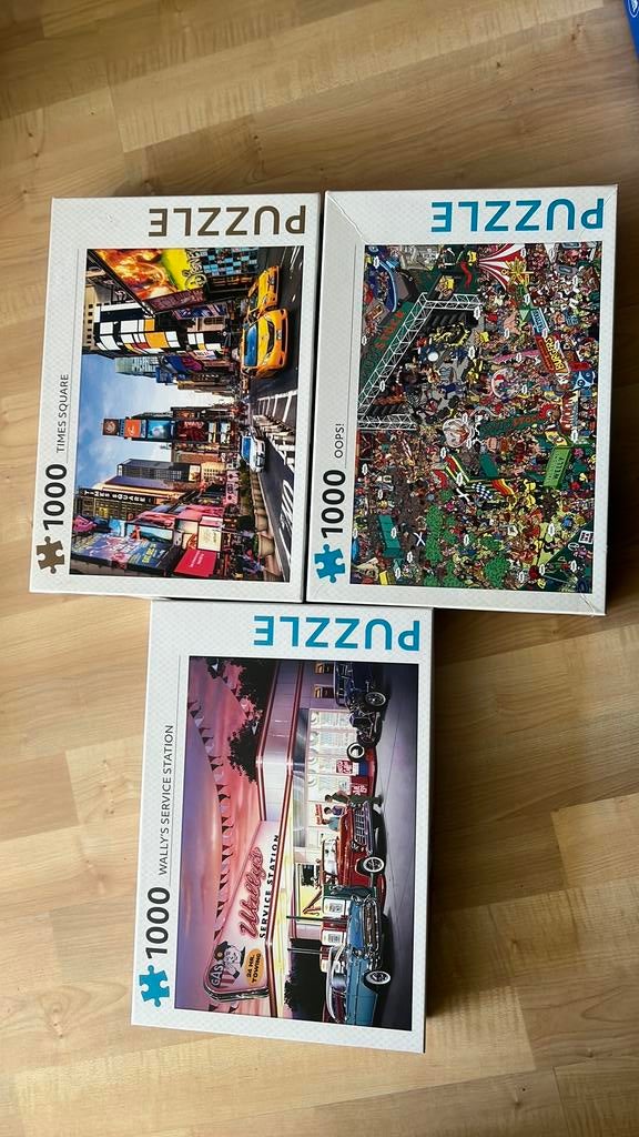 Rebo puzzel 1000 stukjes, Ophalen of Verzenden, 500 t/m 1500 stukjes, Zo goed als nieuw