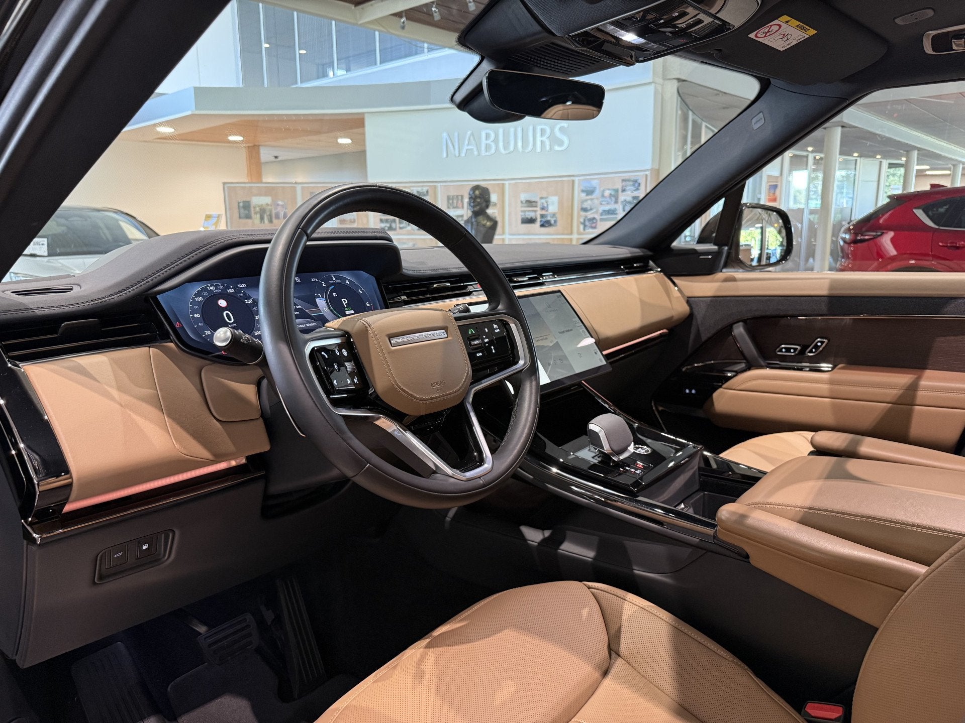 Land Rover Range Rover Sport 3.0 P460e Dynamic SE PHEV, Gara, Automaat, Zwart, Leder, Bedrijf